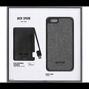 Jack Spade New York Gift Set - Portable Charger